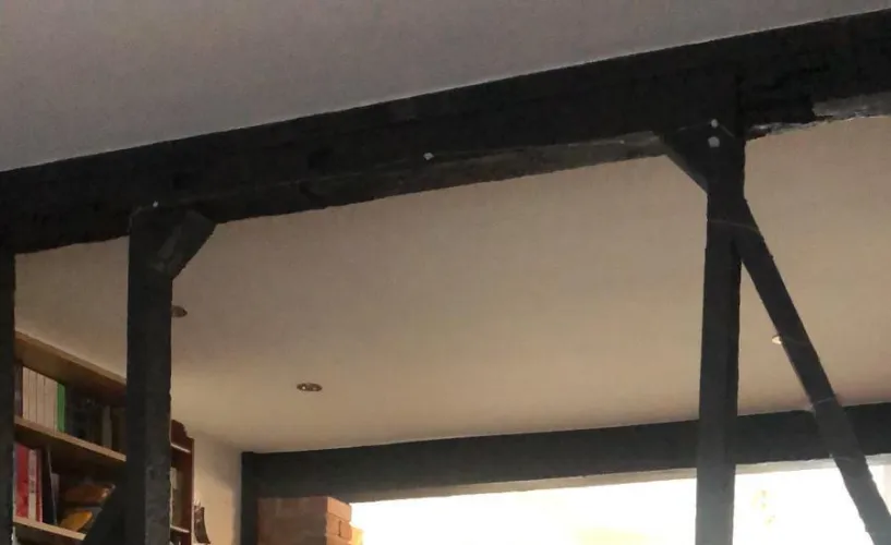 Would this beam be ok to put a hook for a harness?