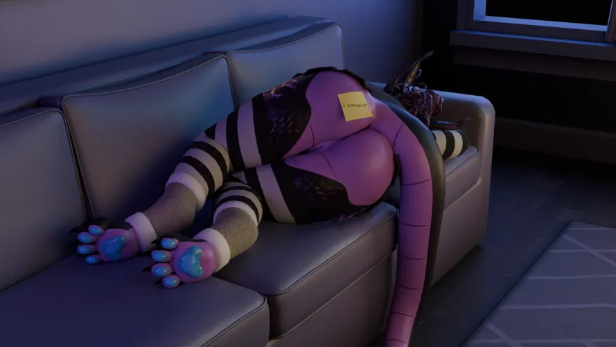 You come home to find your roommate like this. WYD? [F] (Volgon)