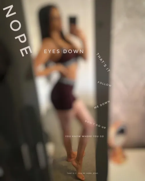 Get those prying eyes where they belong, beta.