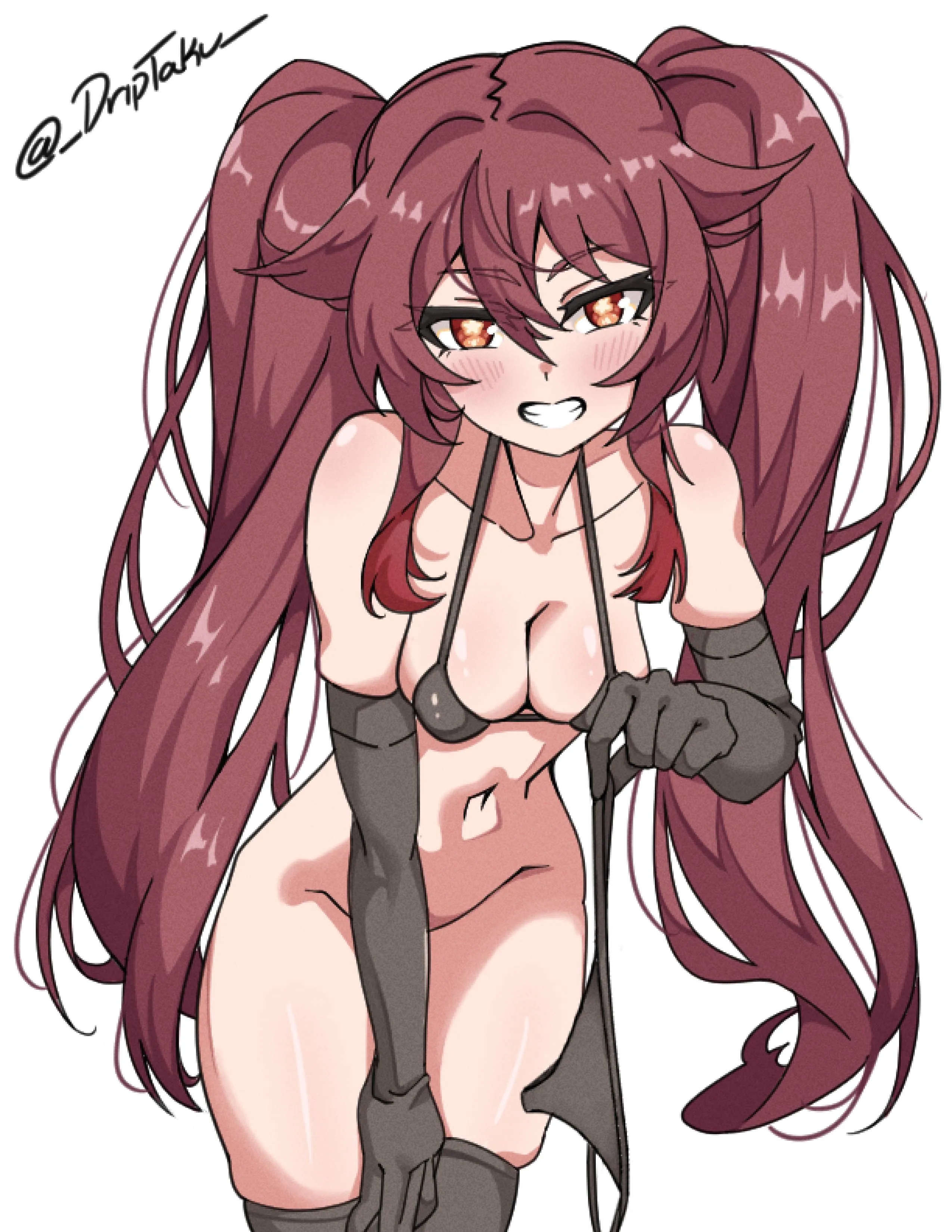 Hu Tao fanart (made by me)