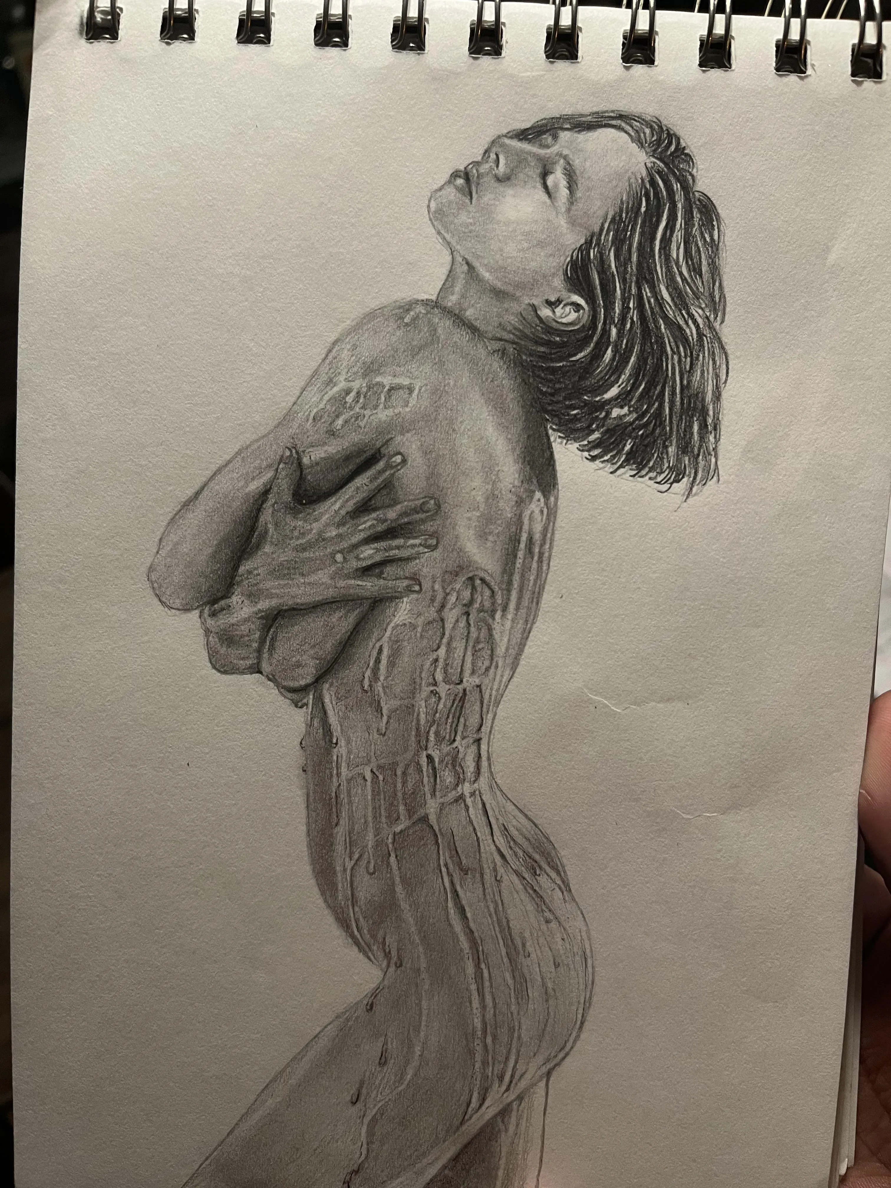 I LOVE her honey shoot, but I’m never drawing any of it again, what a pain