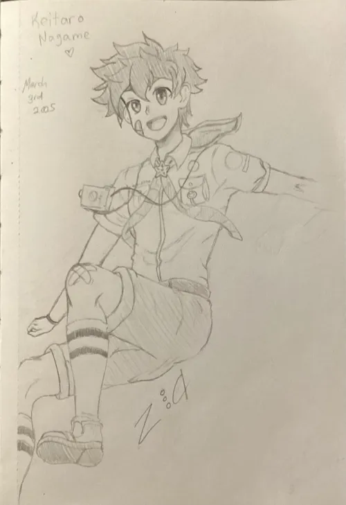 Keitaro in my style 🐸