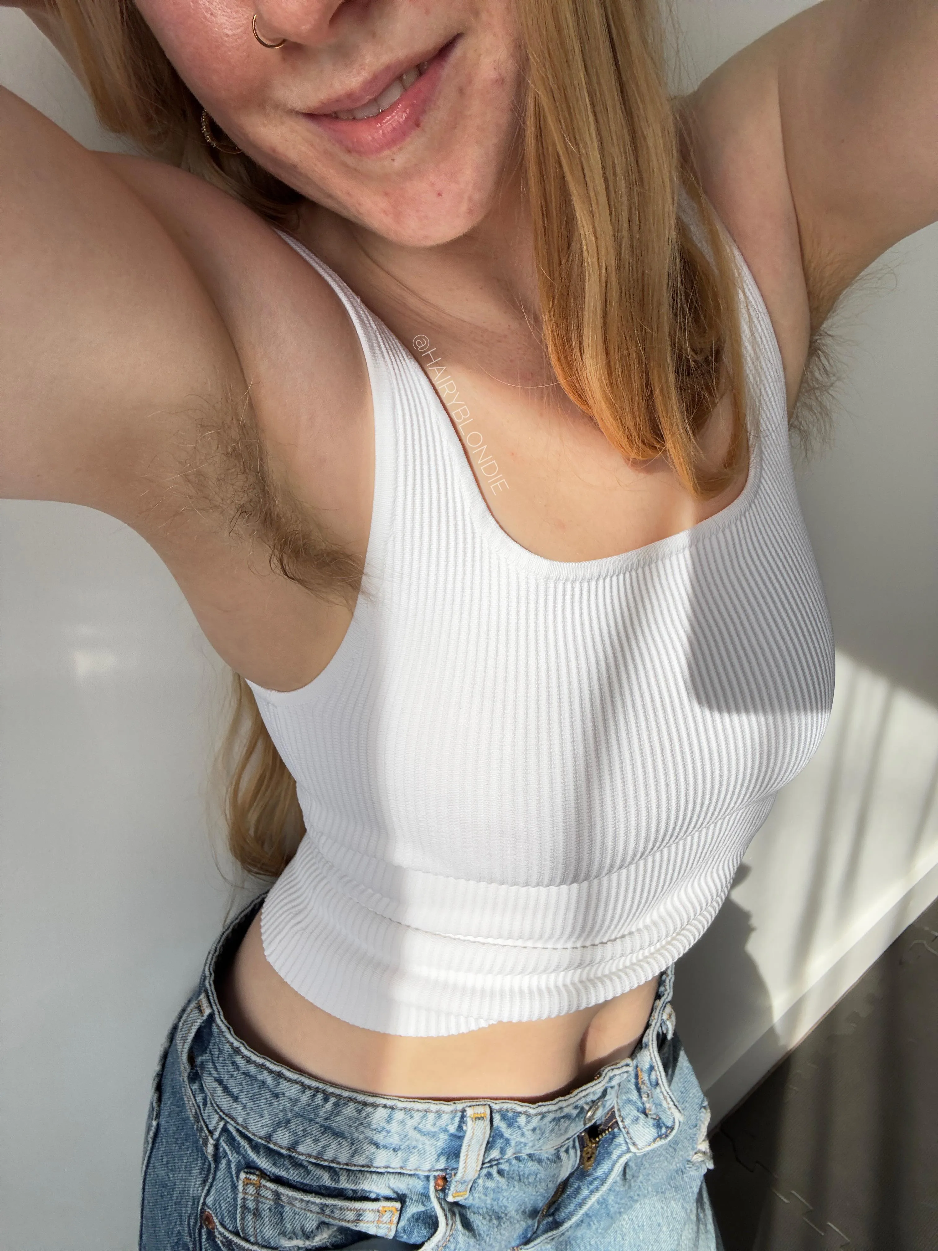 Lick my pits before you kiss me, I want to taste my sweat [hs]