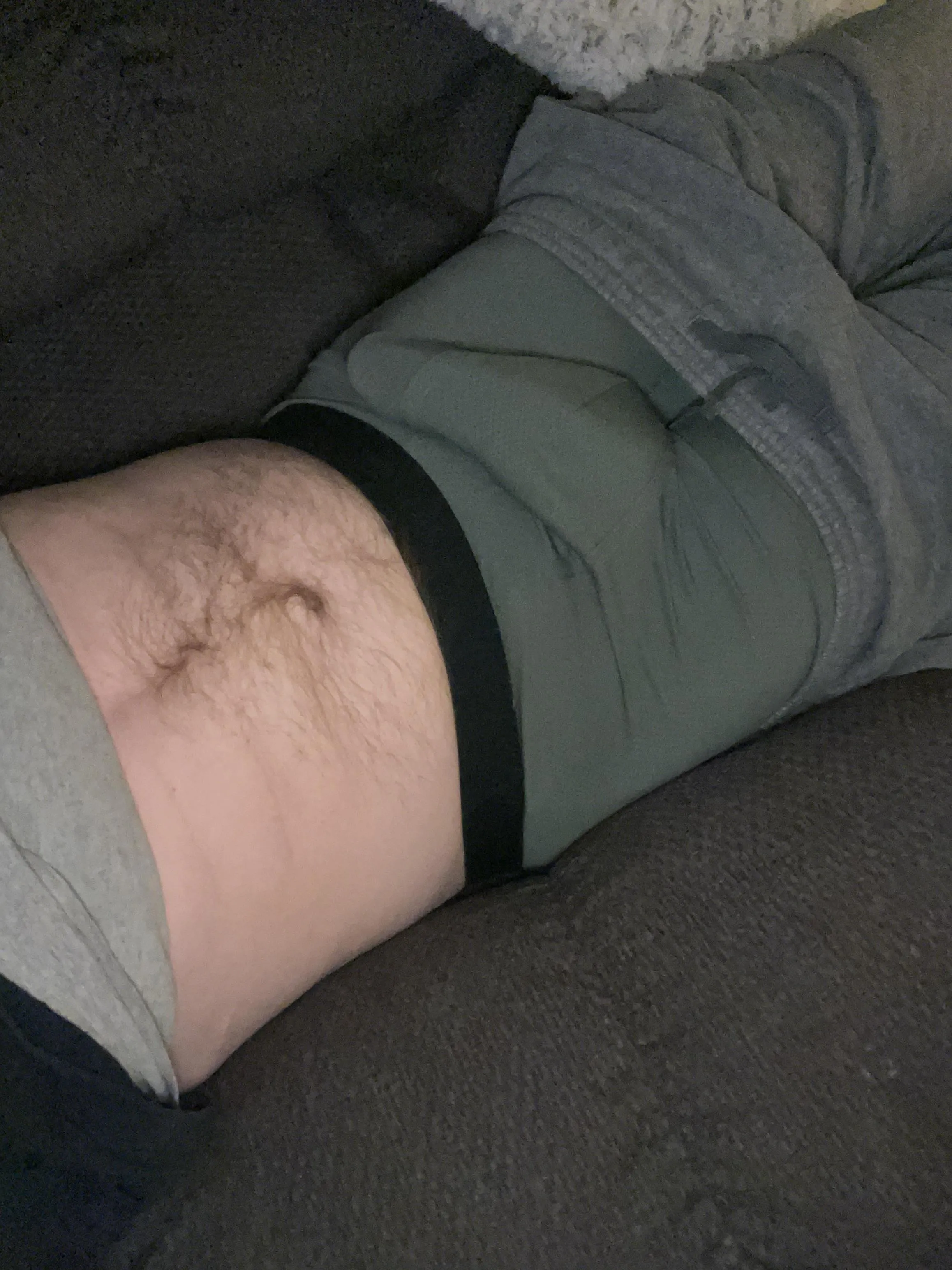 Lonely night, stiff recliner