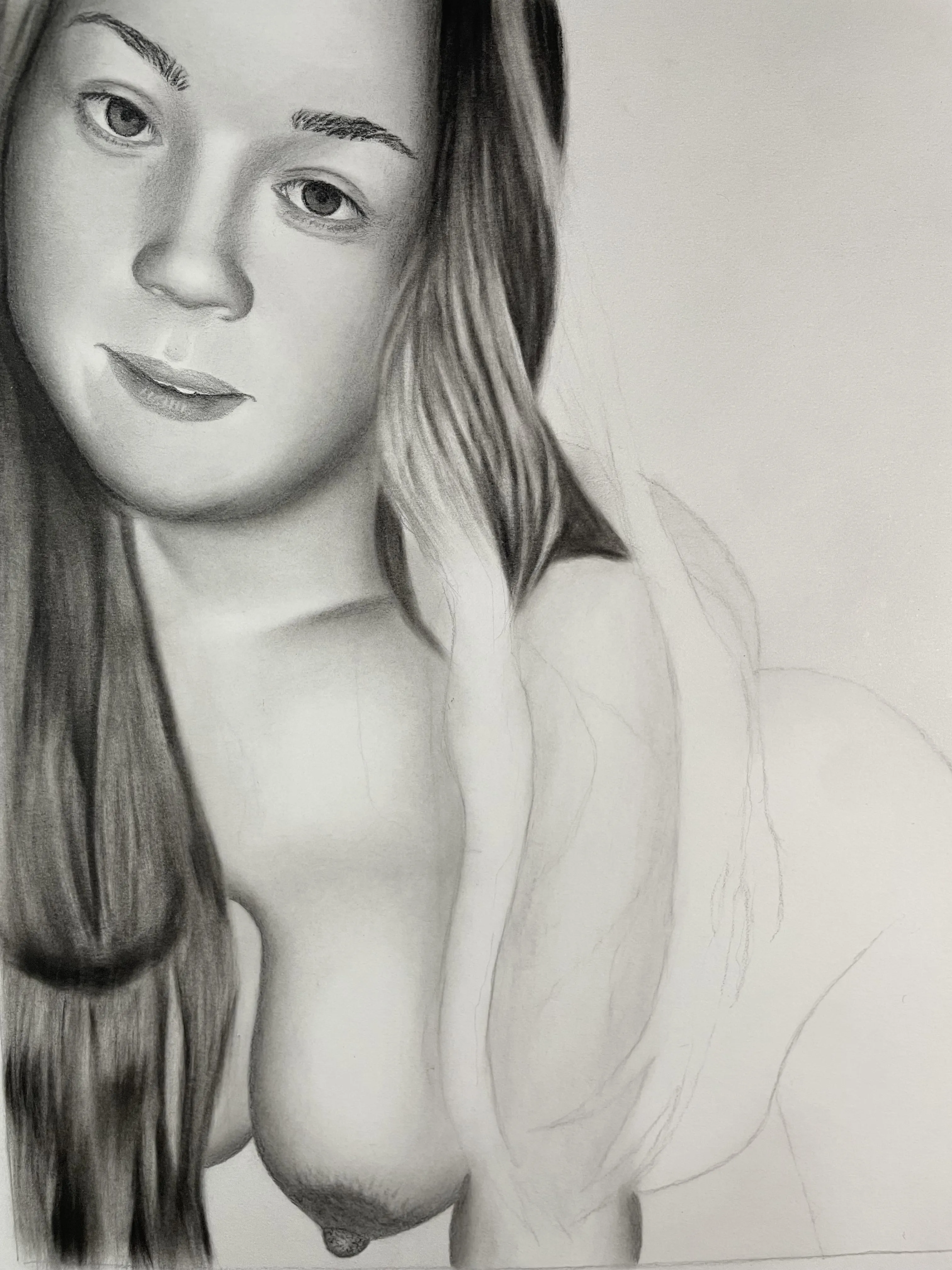 Progress on new drawing by me