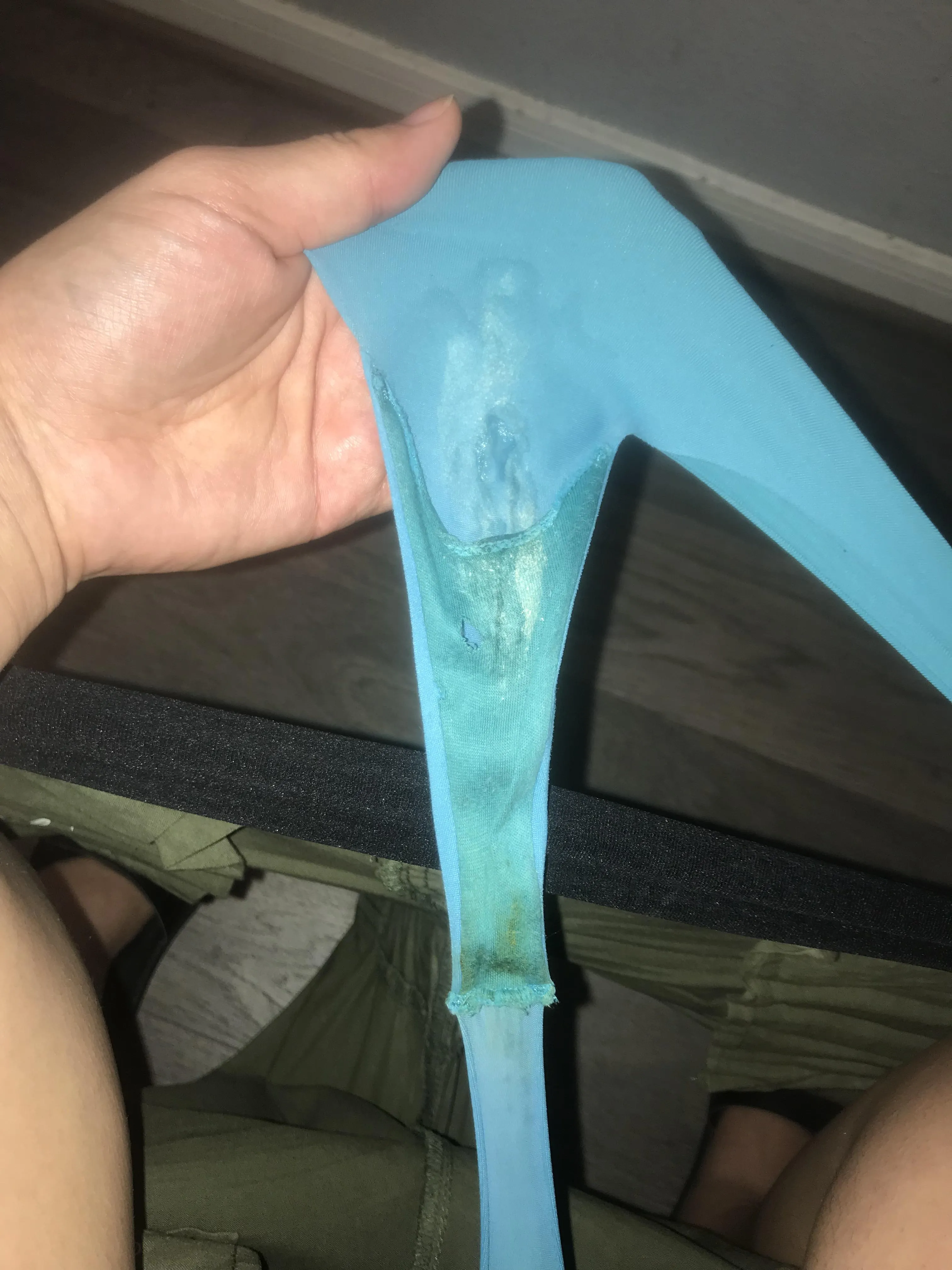 [selling] first day worn creamy thong