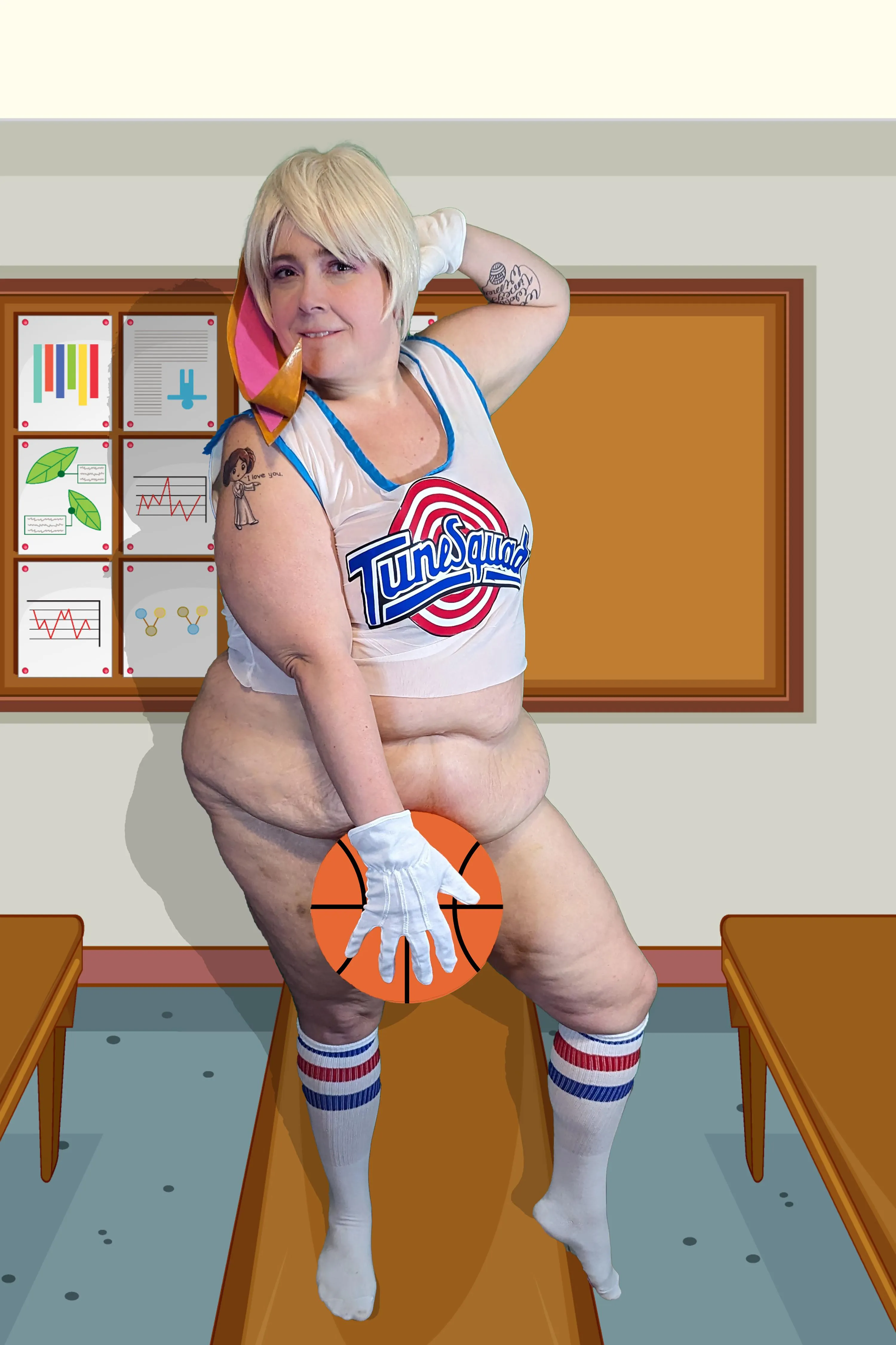 Throwback Thursday pic of me as Lola Bunny.