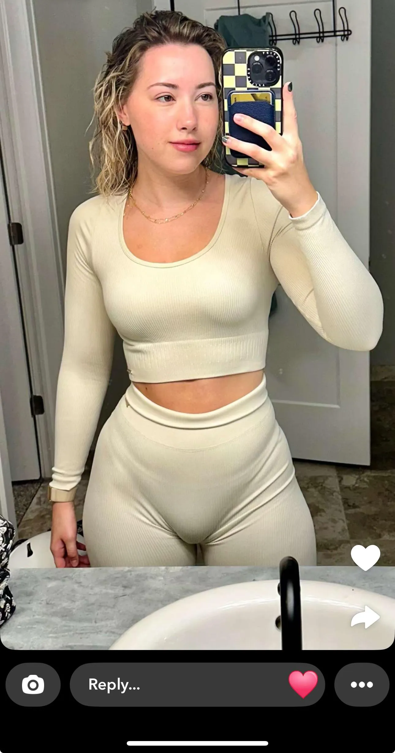 What do yall think is that all her or a cup?