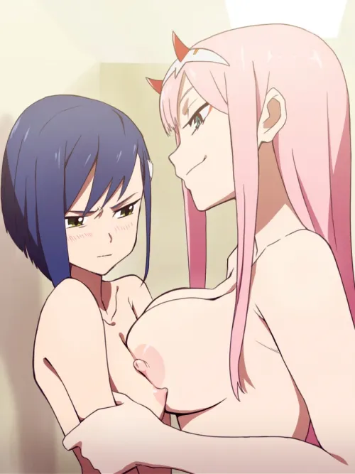 Zerotwo and Ichigo Bonding