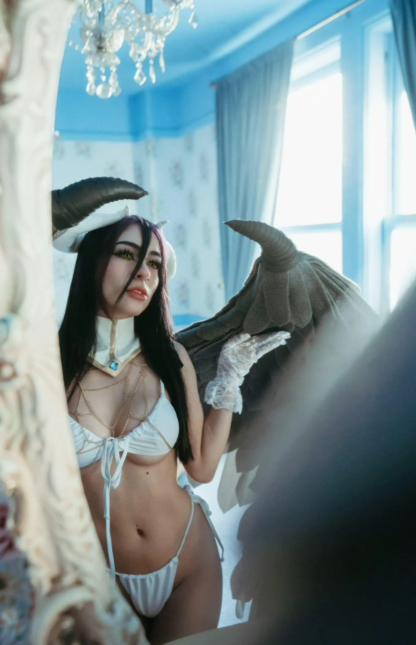 Albedo Inspired Cosplay by Blodvy [Overlord]