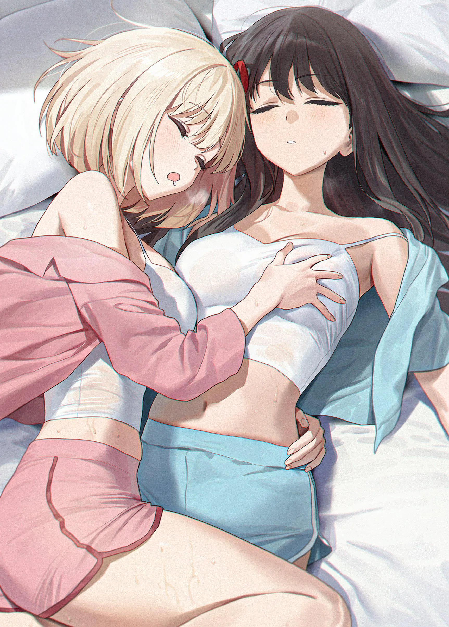 ChisaTaki Sleepover [Lycoris Recoil]