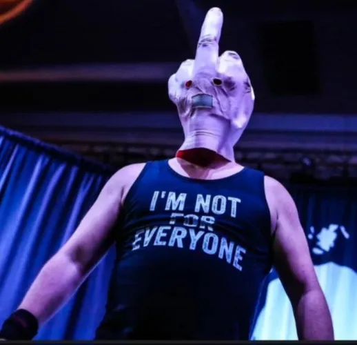 In 1979 I fronted a band called Fuck Y'alls! My stage name was Mr. Fuck You. Attached is a PR photo of me at the time.