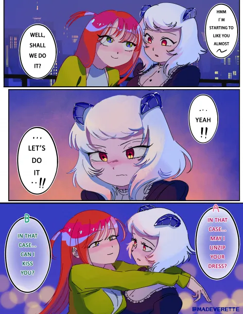 [Interactive] I'm starting to like you almost [OC]