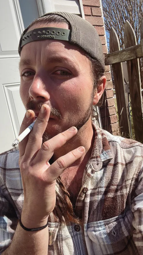 It’s been a horrible week/year. My car was repossessed, from my workplace, two days ago. Trying to focus on the little things, like this lucky strike & first sunny warm day all year.