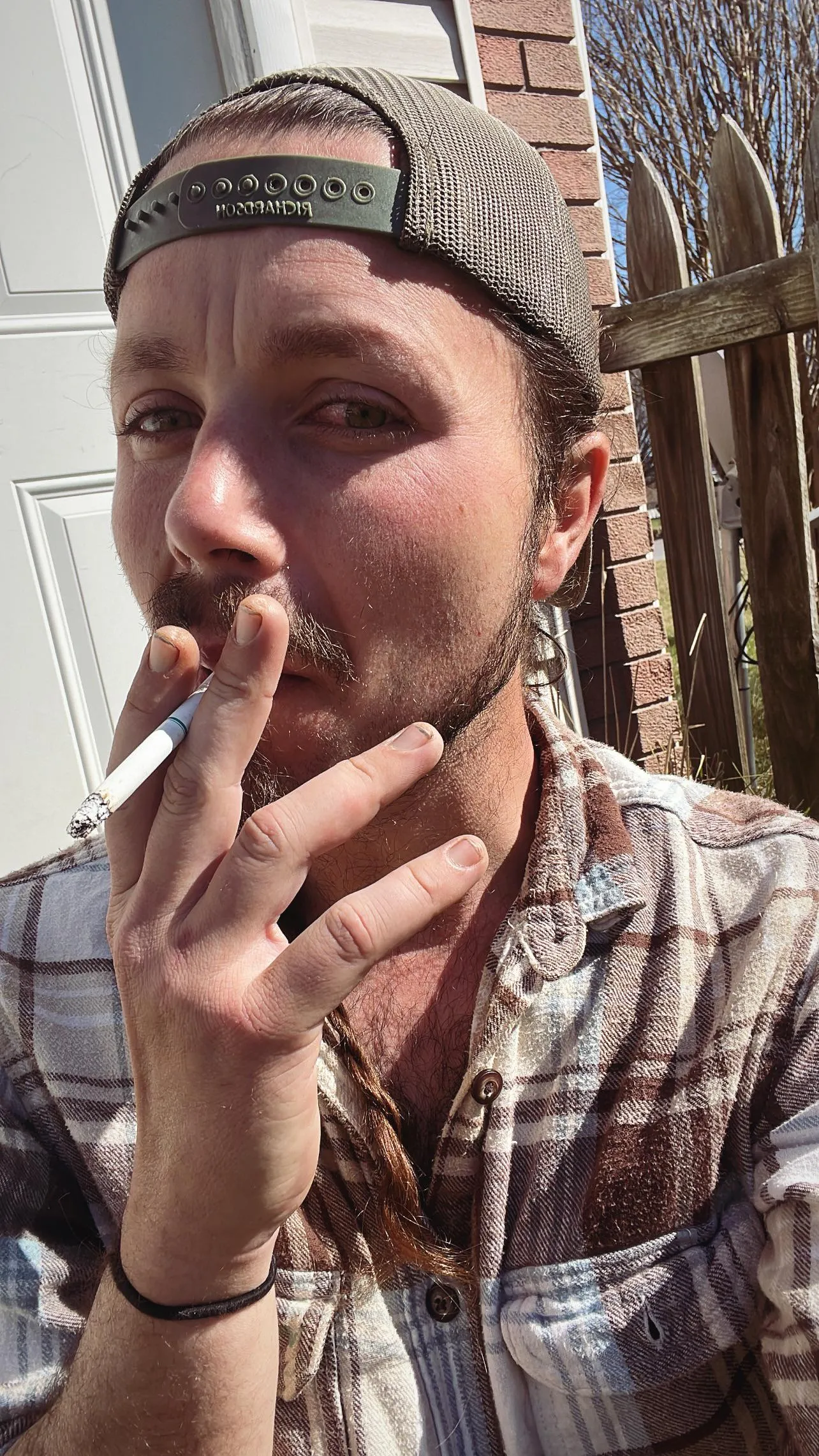 It’s been a horrible week/year. My car was repossessed, from my workplace, two days ago. Trying to focus on the little things, like this lucky strike & first sunny warm day all year.