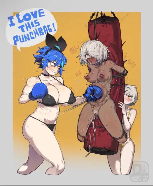 Little does she know there’s a whole line waiting to be next