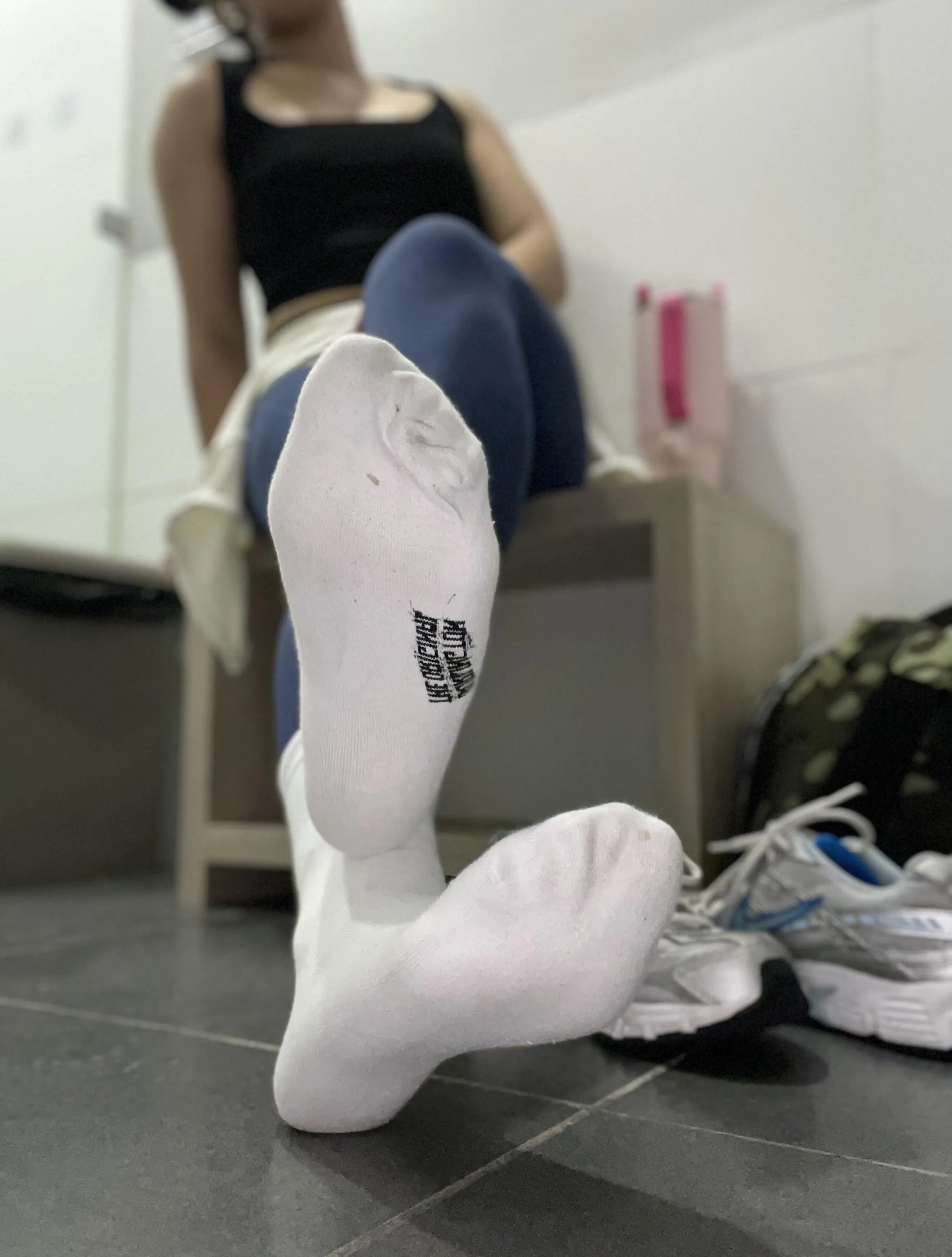 My gym socks have been through everything this week [F]