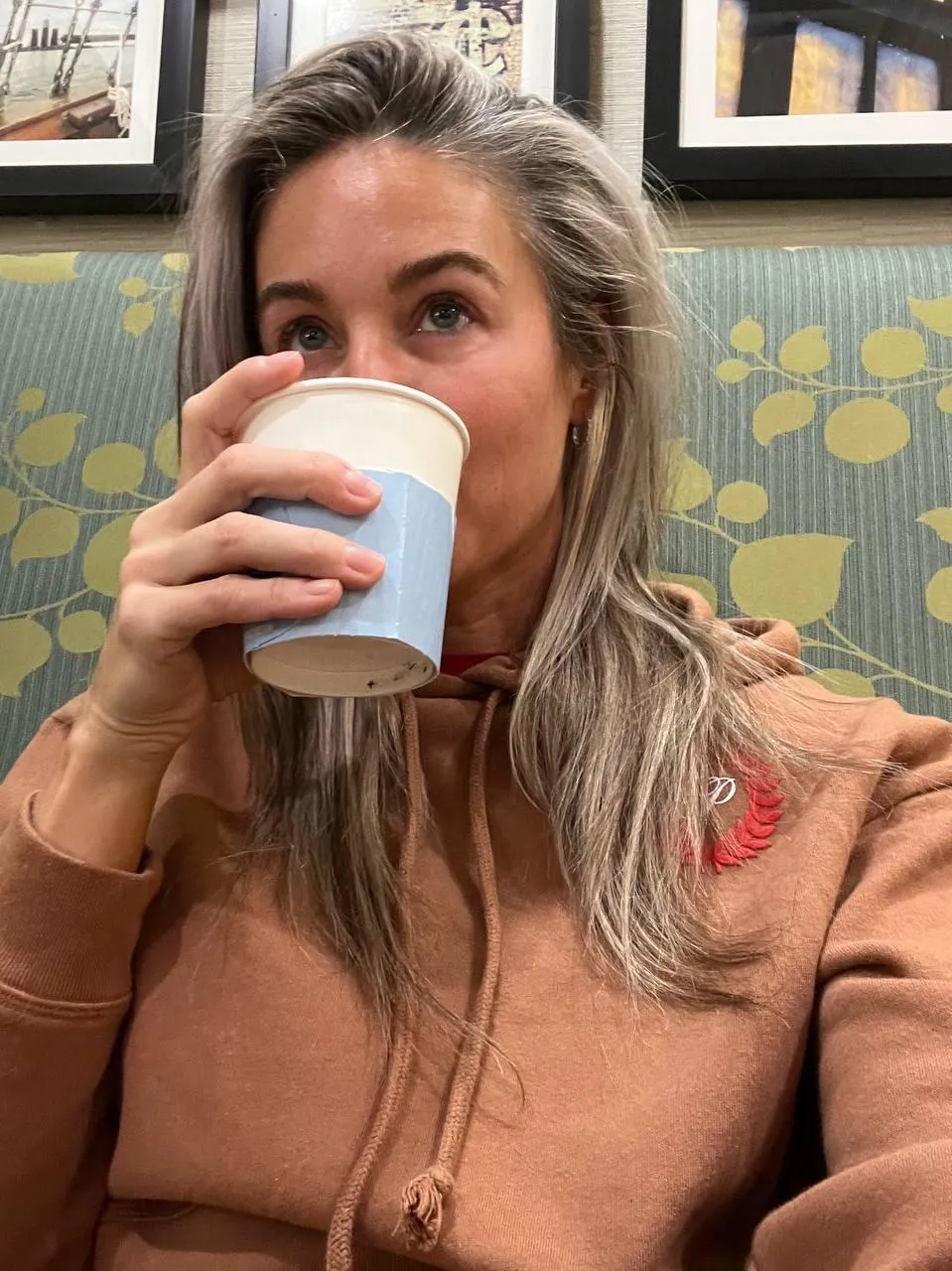 My picture might not be wild but the thoughts in my head with all these b ball dads at the hotel ;)