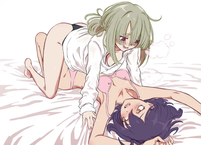 (OC) sweating [Mahō Shōjo ni Akogarete]