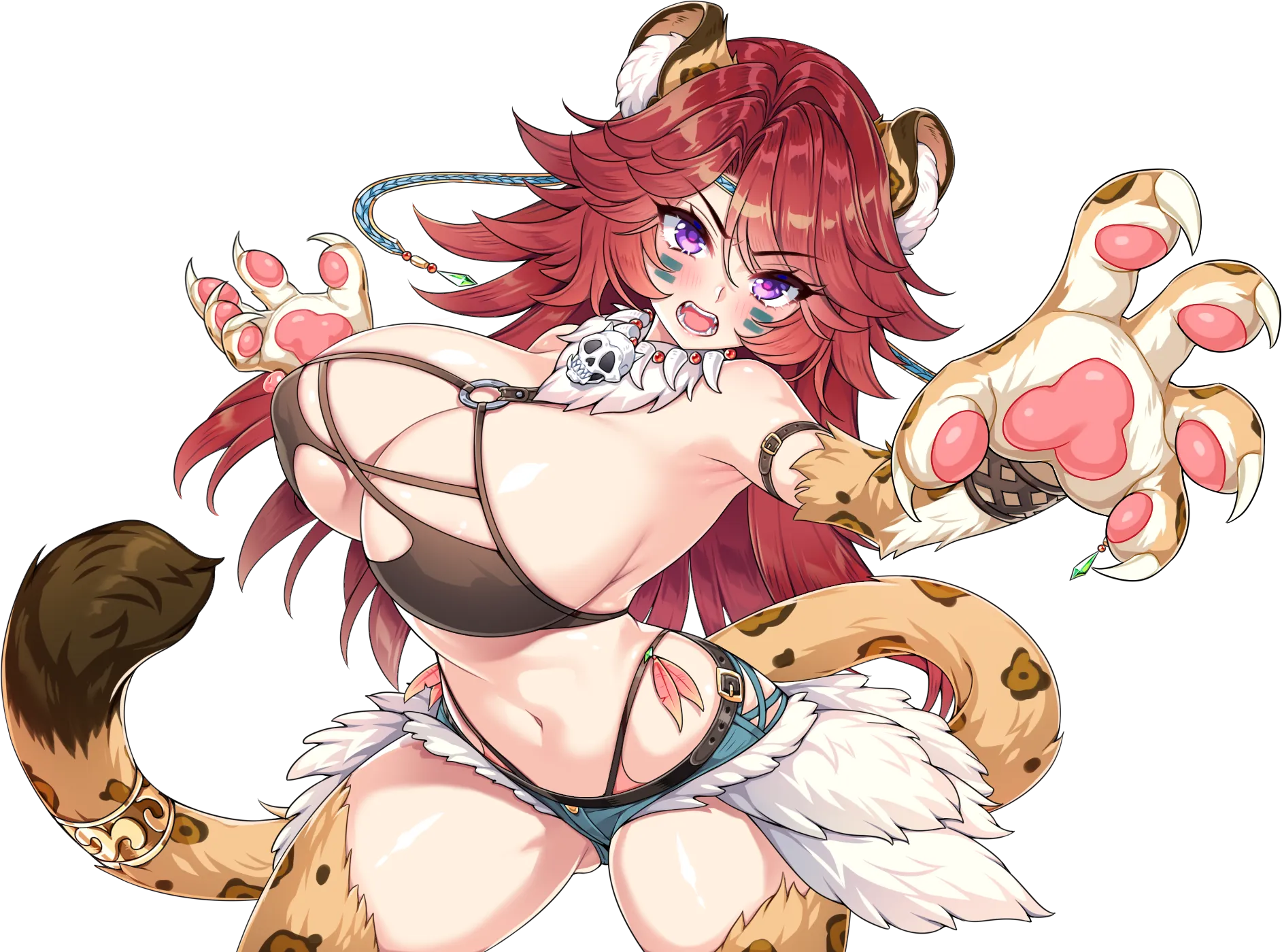 She looks full-figured [That Time Got Reincarnated as a Perverted Hand]