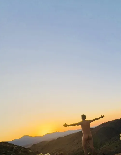 The best way to take in the view!