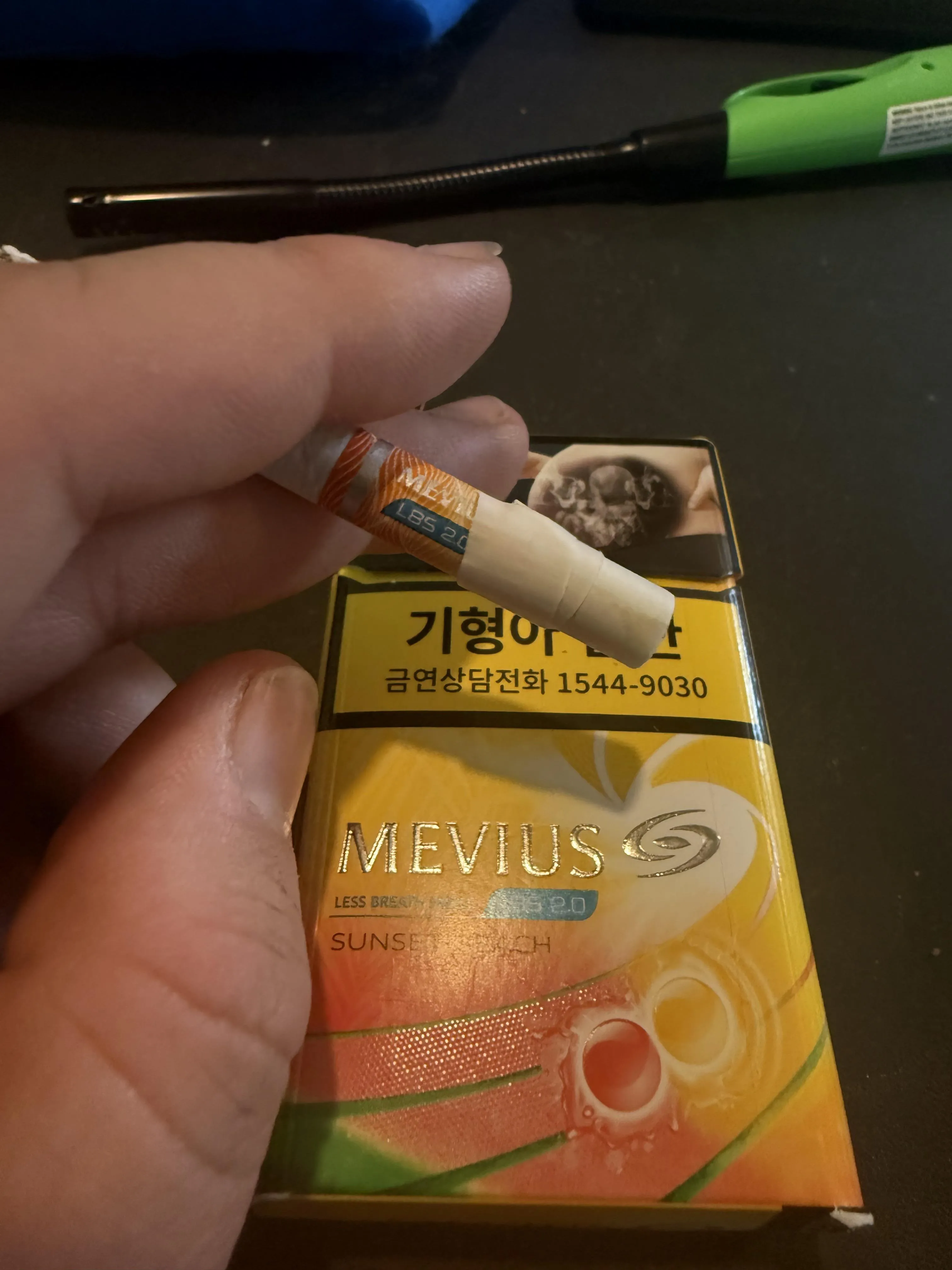 These cigarettes are way to weak so I taped over the perforations, is there an easier way to cover the perforations?