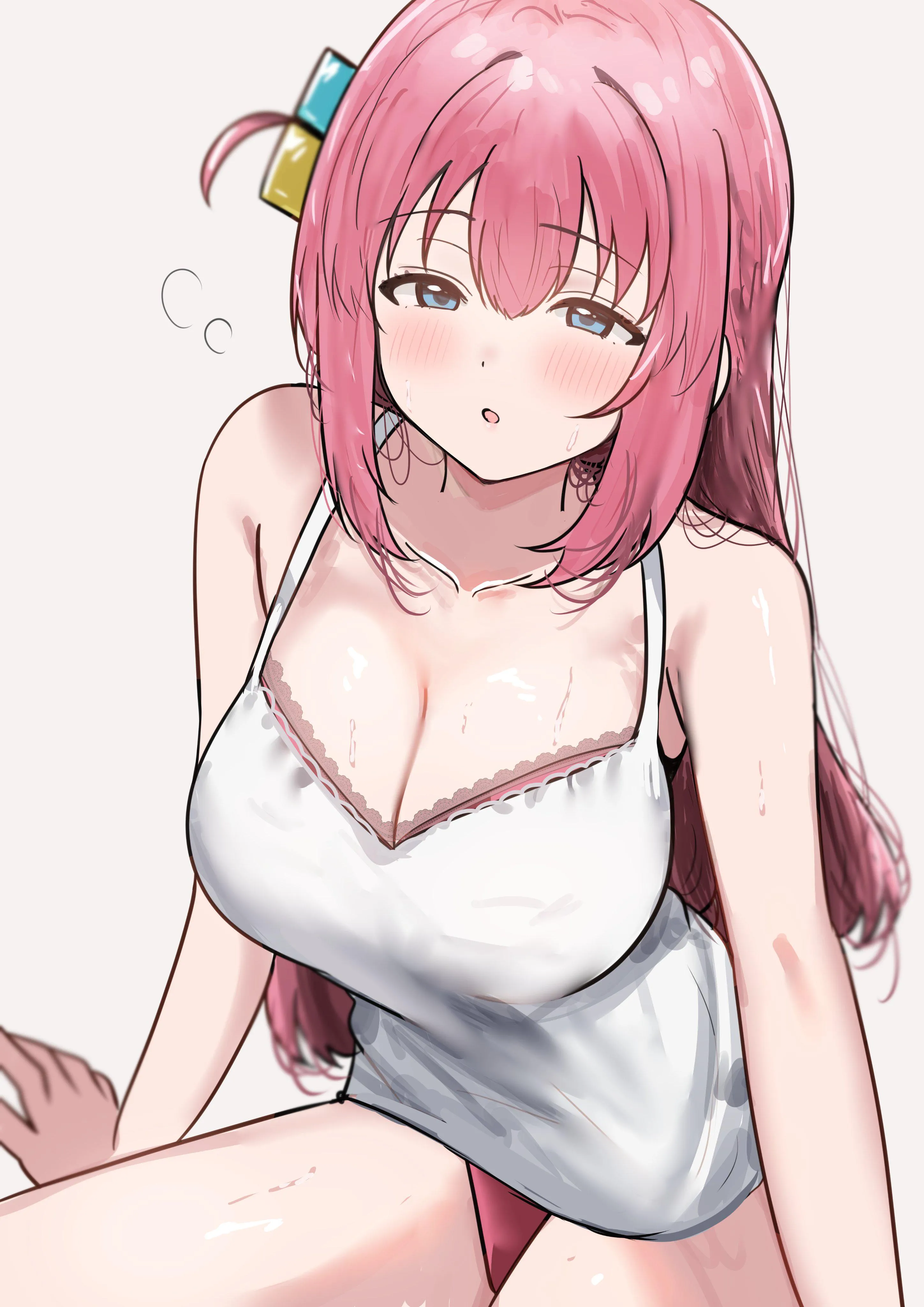 Tired Bocchi In Her Sleepwear