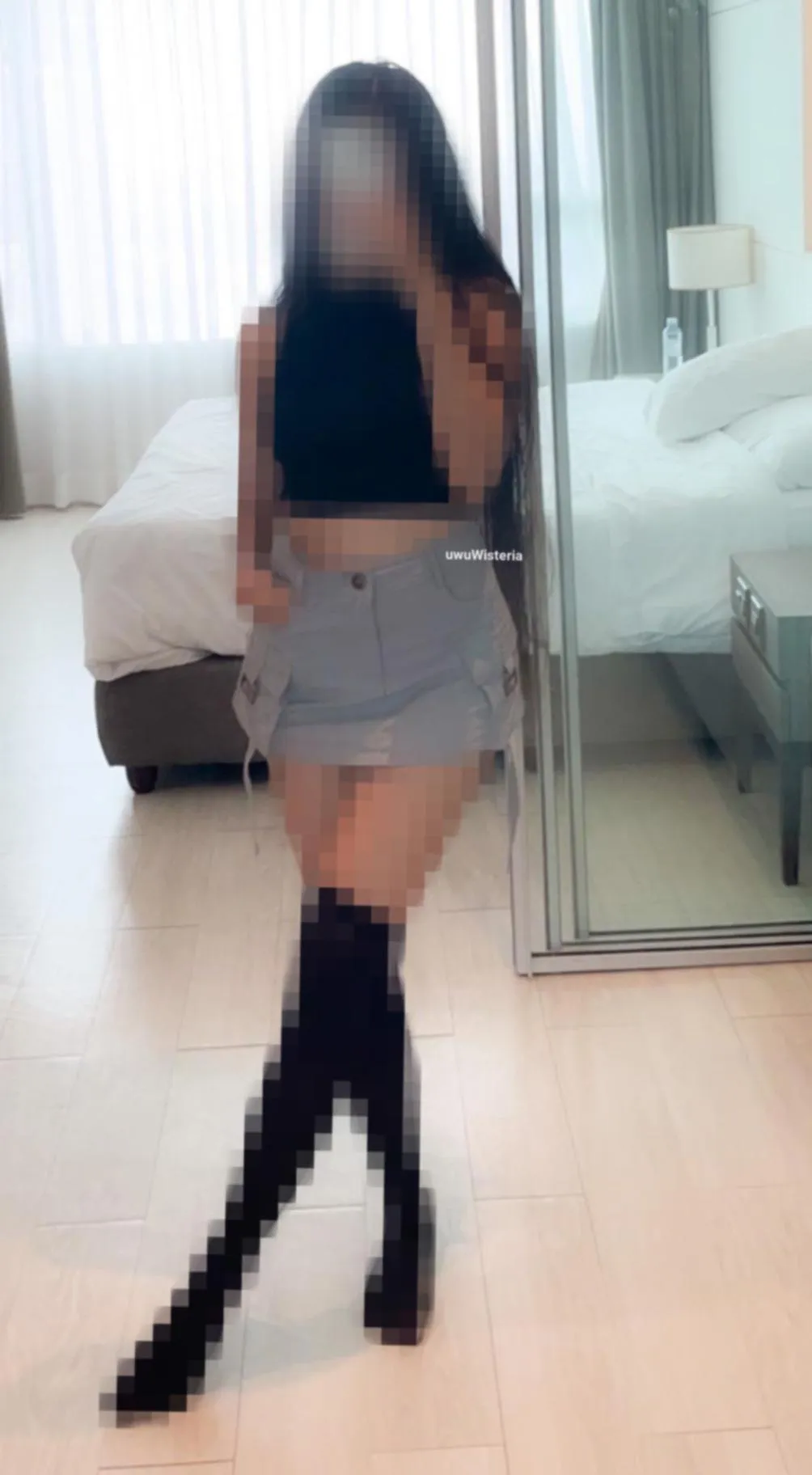 uncensored skirt is enough for betas, yeah? 🖤