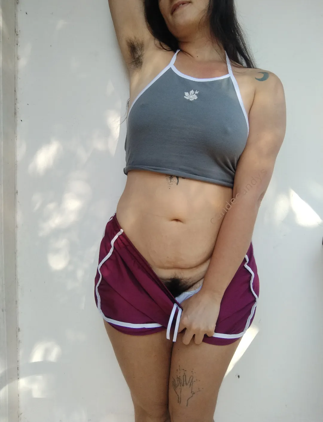 what're you doing after I show you my thick bush