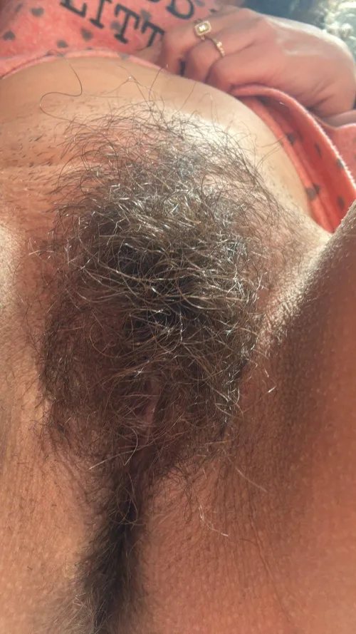 You can barely see my tiny little lips peeking through