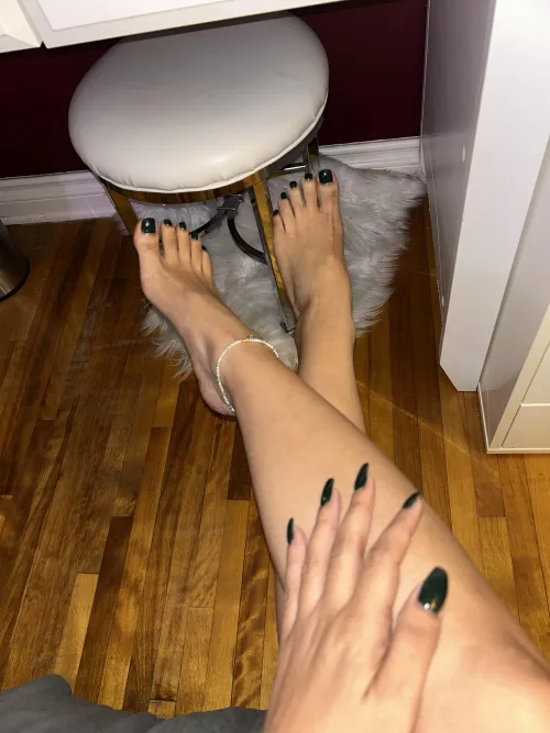 You’d look better as my footstool