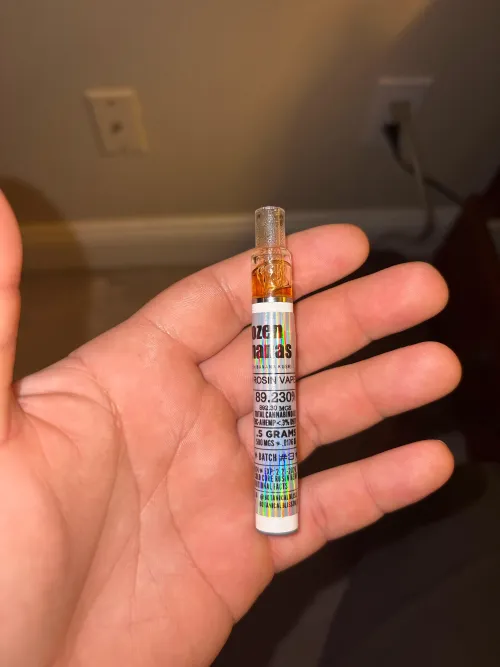 Botanical bliss Live rosin (thc a)