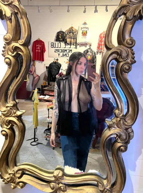 Dared to wear this shirt out to the store [f]