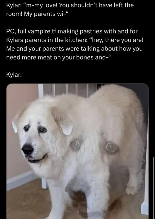 Dumb little joke scenario I made based off the maybe upcoming vampire tf