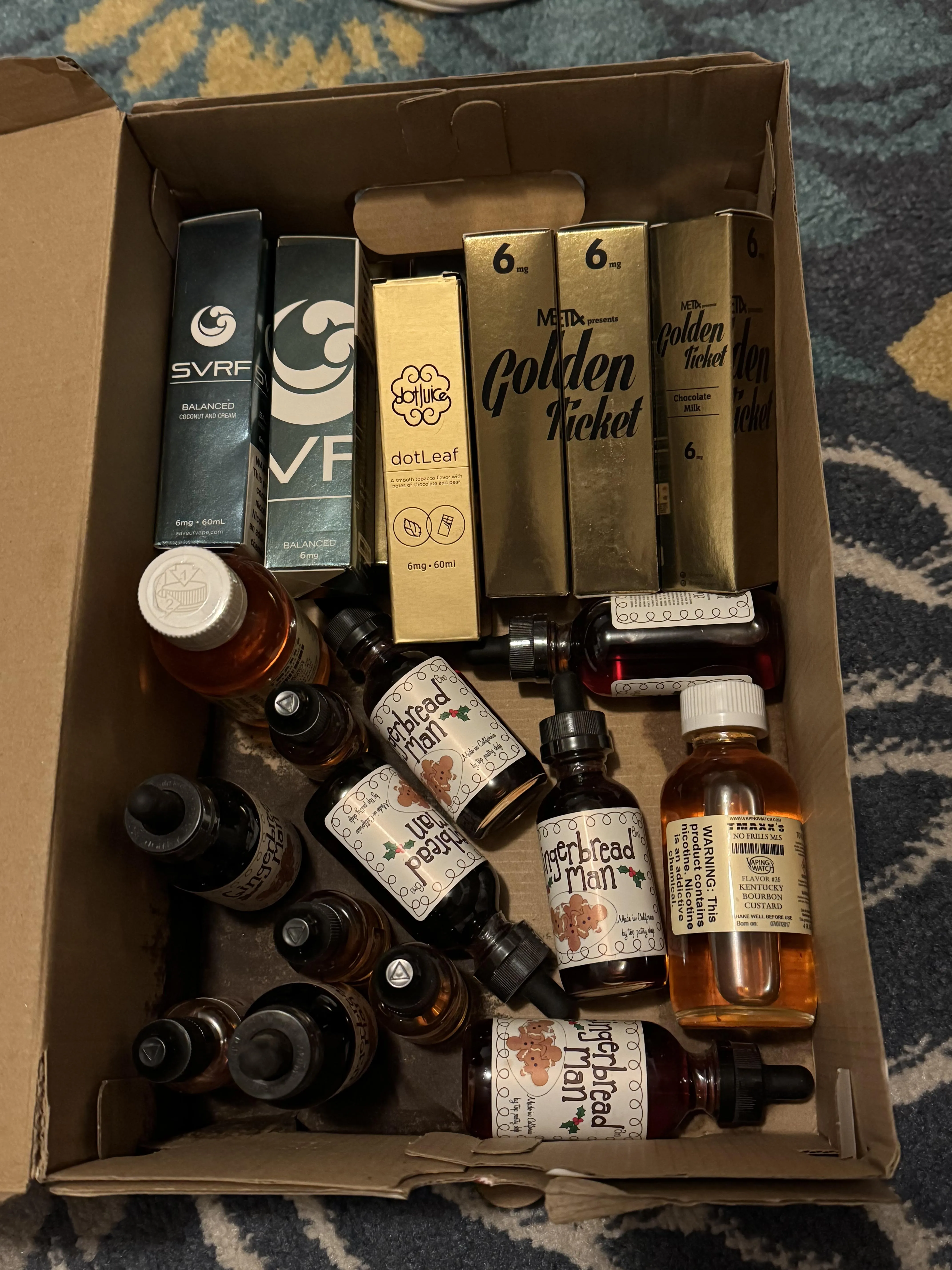 Found an old box of juice that I forgot about