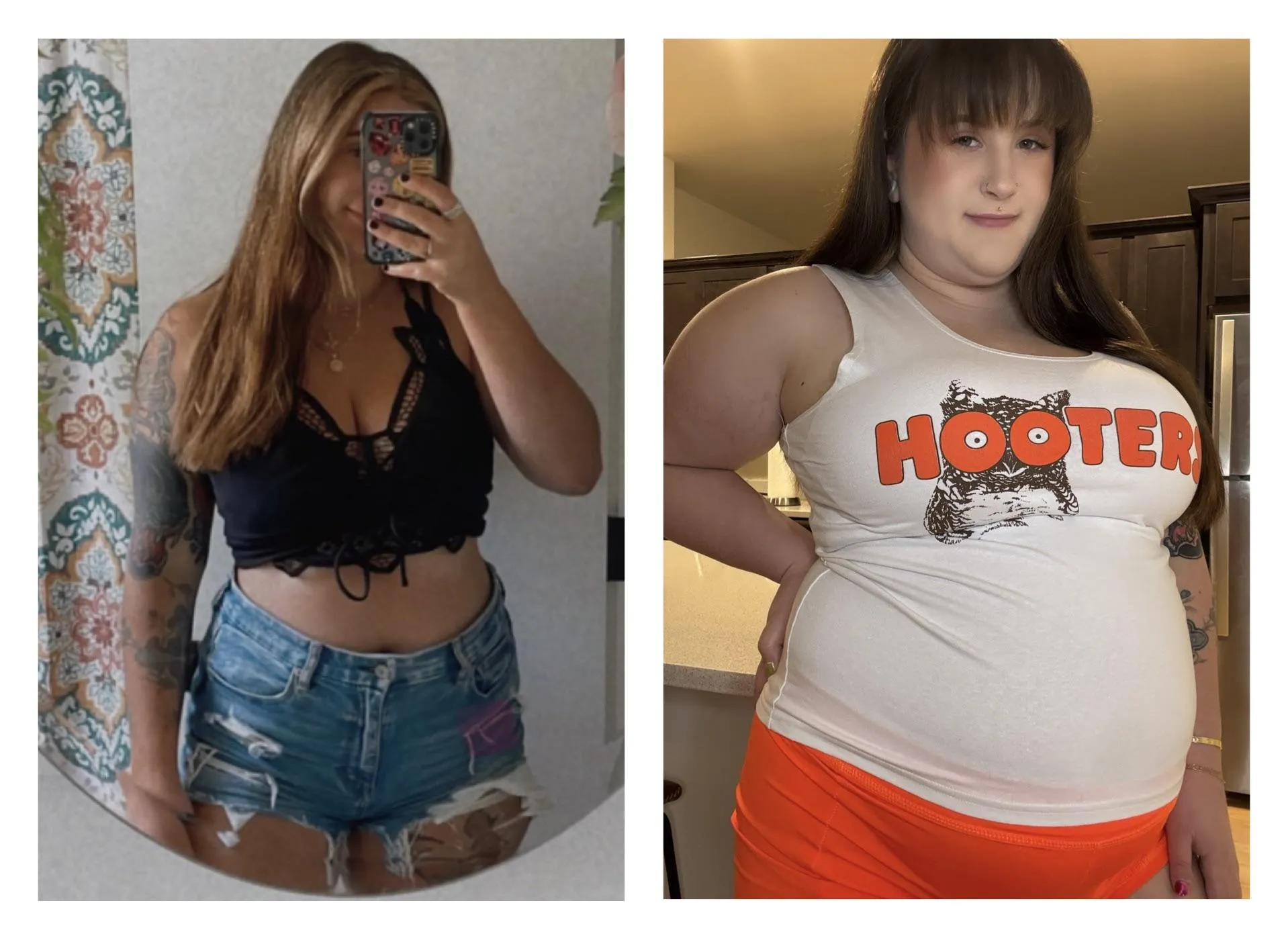 From fit girl to fat bish