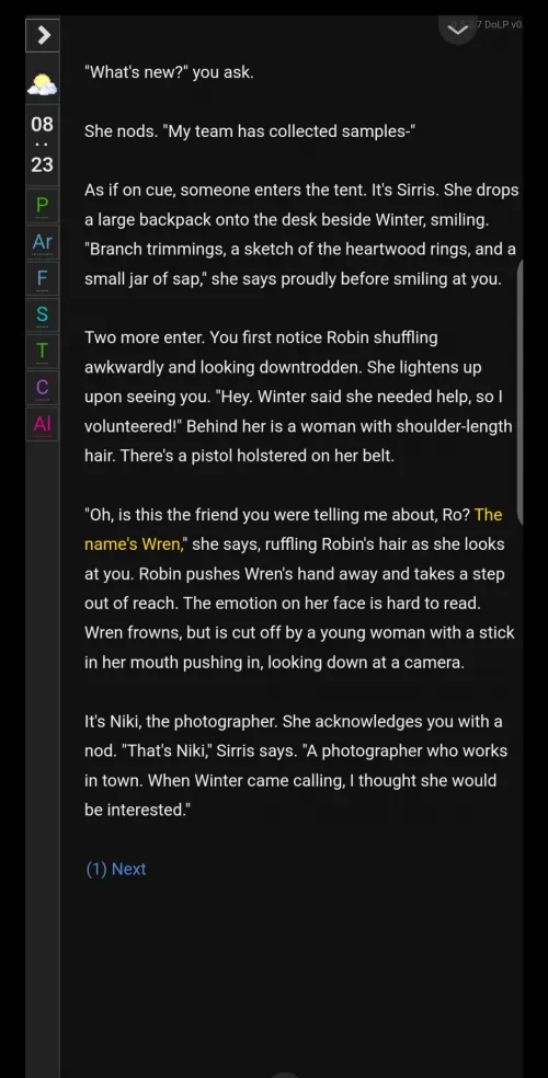 From when does robin know wren?