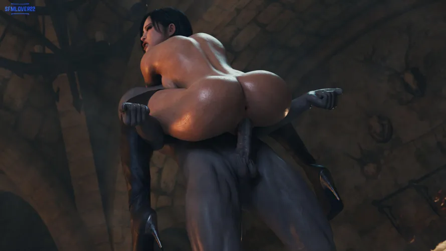 Hot Ada getting used by Mr.x (unknown)