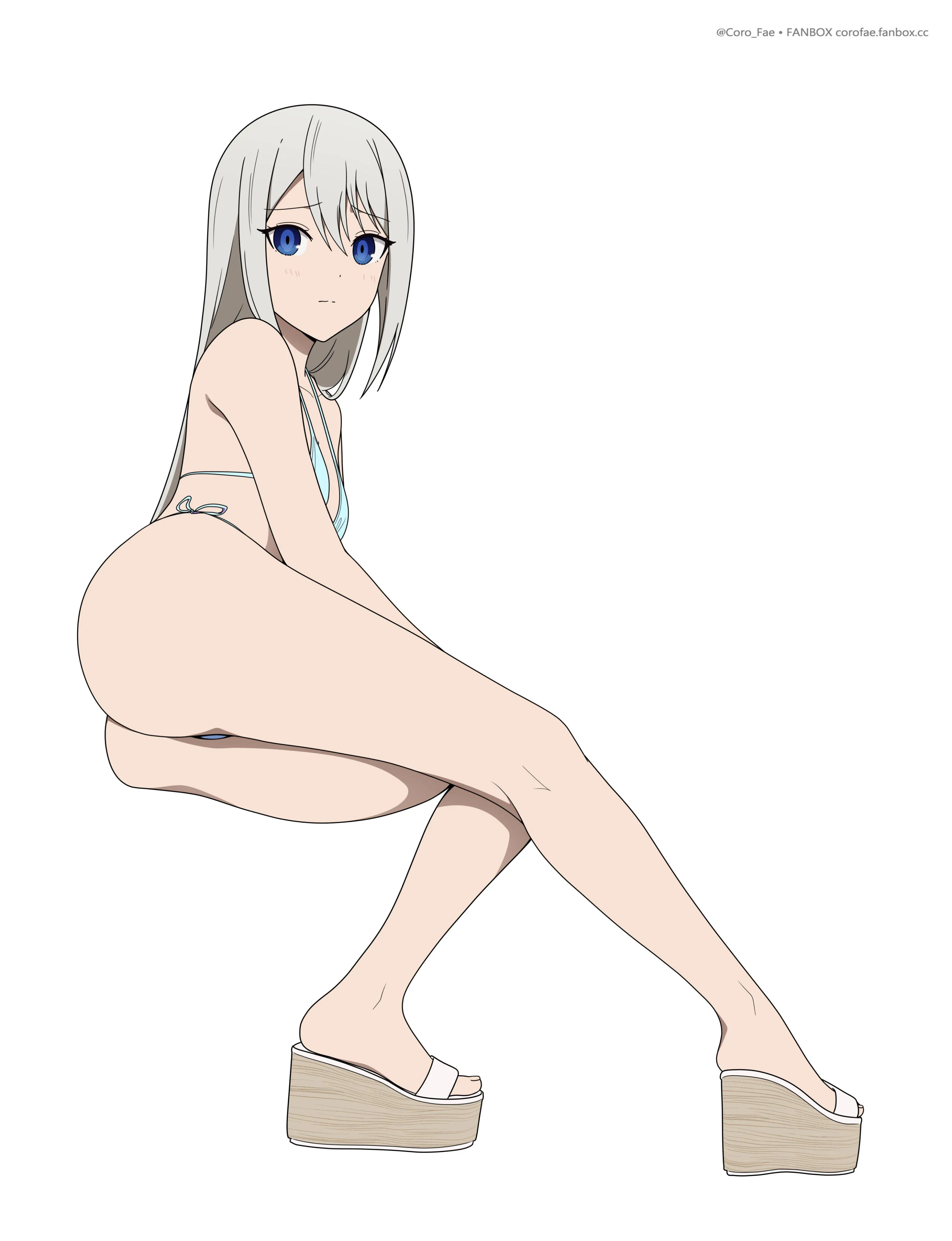 Kei Shirogane Modeling In Her Bikini