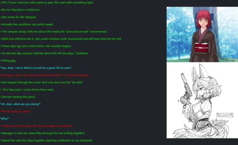 KIkimora plays Tsukihime. A sequel no one wanted.