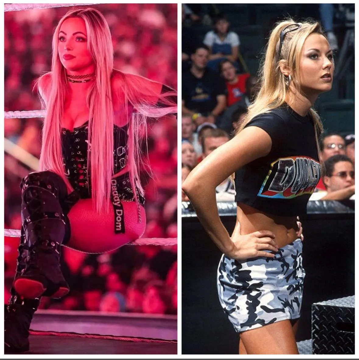 Liv Morgan vs Stacy Keibler - No DQ Bra & Pantie’s Match (FANFIC)