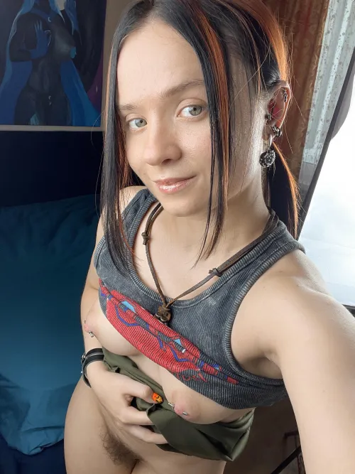 My bush is very fluffy