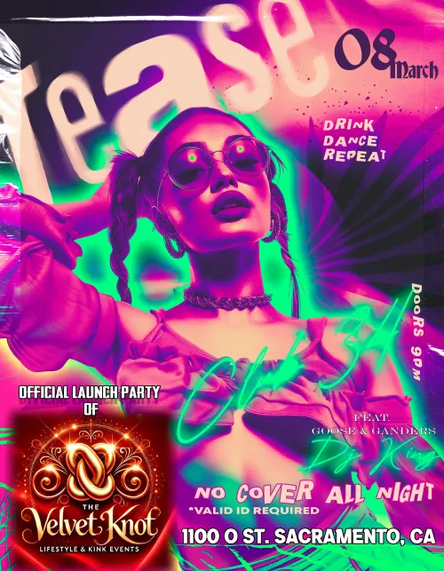 Swingers social tonight. Public and FREE event. All are welcome.