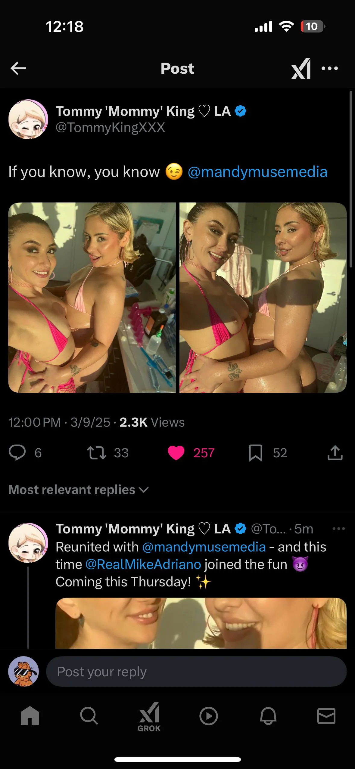 [Tommy King and Mandy Muse]