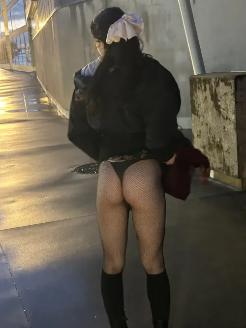 we went for a walk today