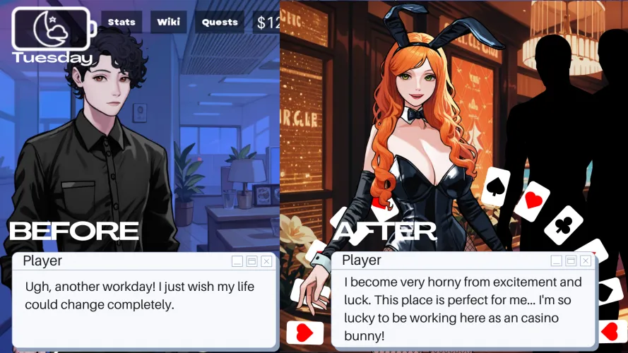 With the TransQuest Game, players are being transformed into their ideal lives!