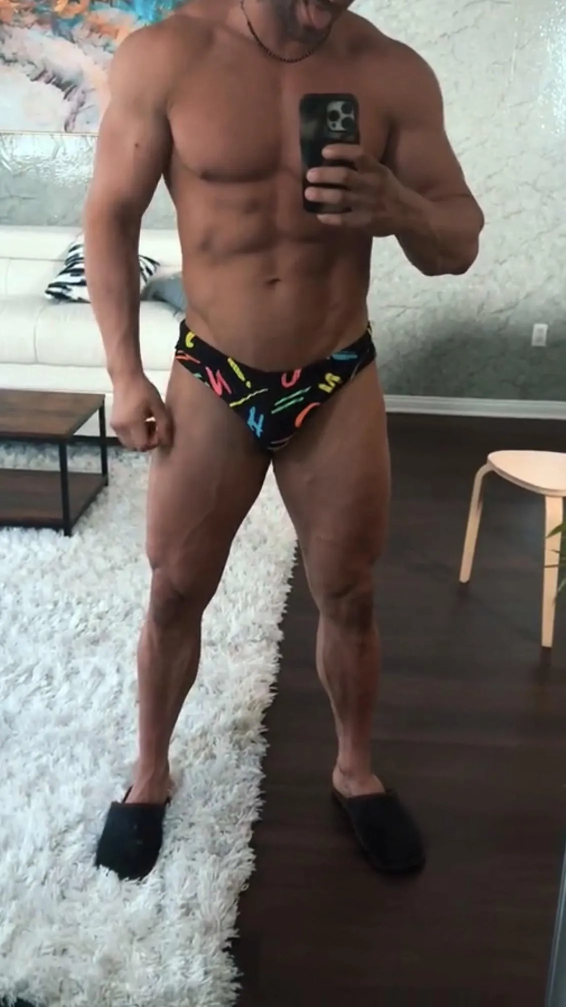 Do I pull off the speedos