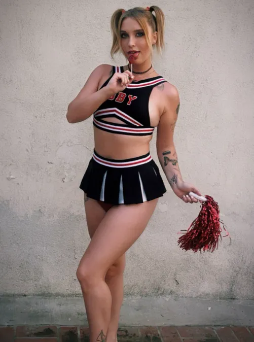 Ever had a goth cheerleader?