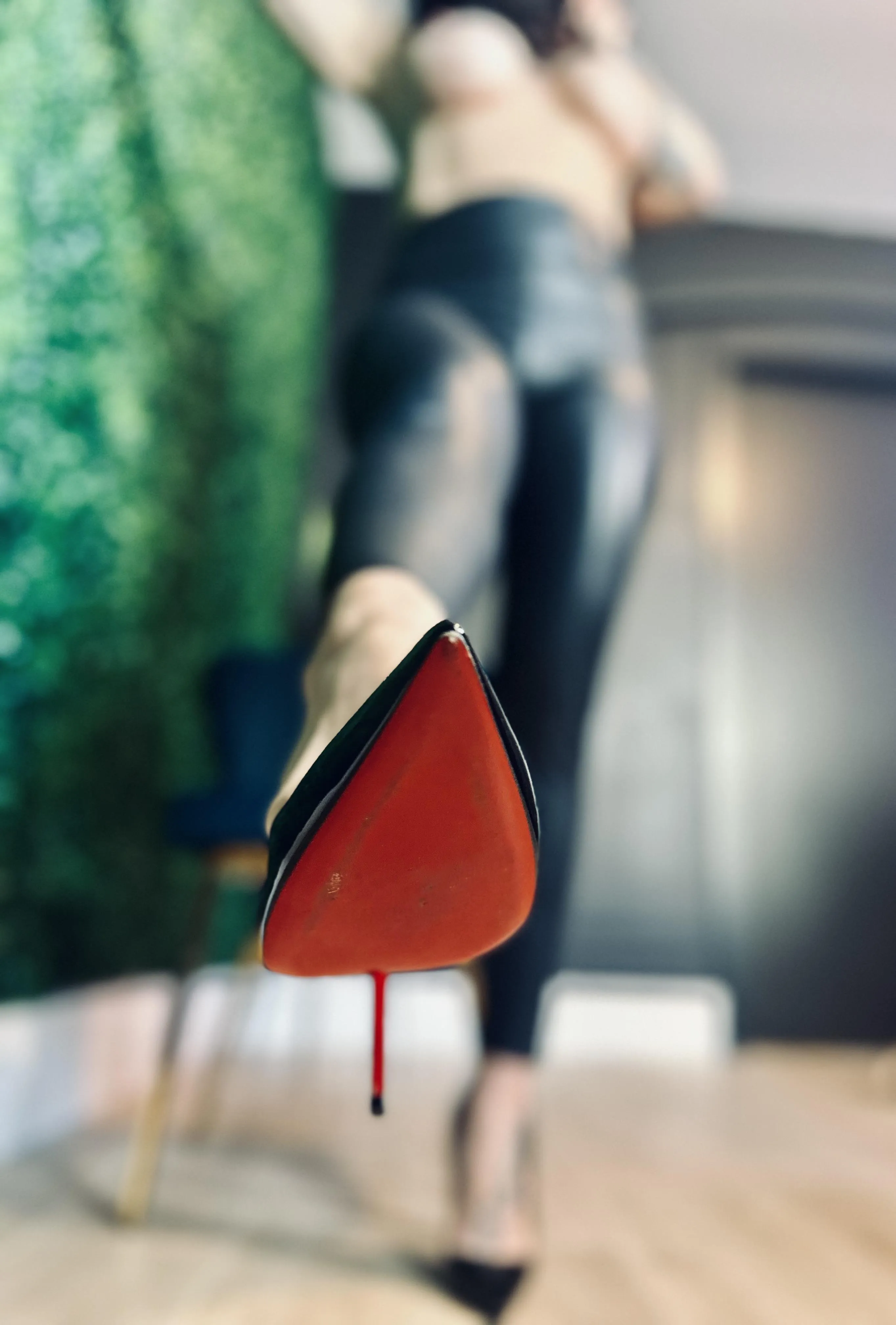 (F) Questioning if you focused on the right spot!