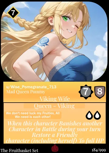 i thought i was going to beat 
u/OutbreakperfectedGUN
 in showdown, but Lady Luck decided to frown upon me today. At least I got a new card from it though!